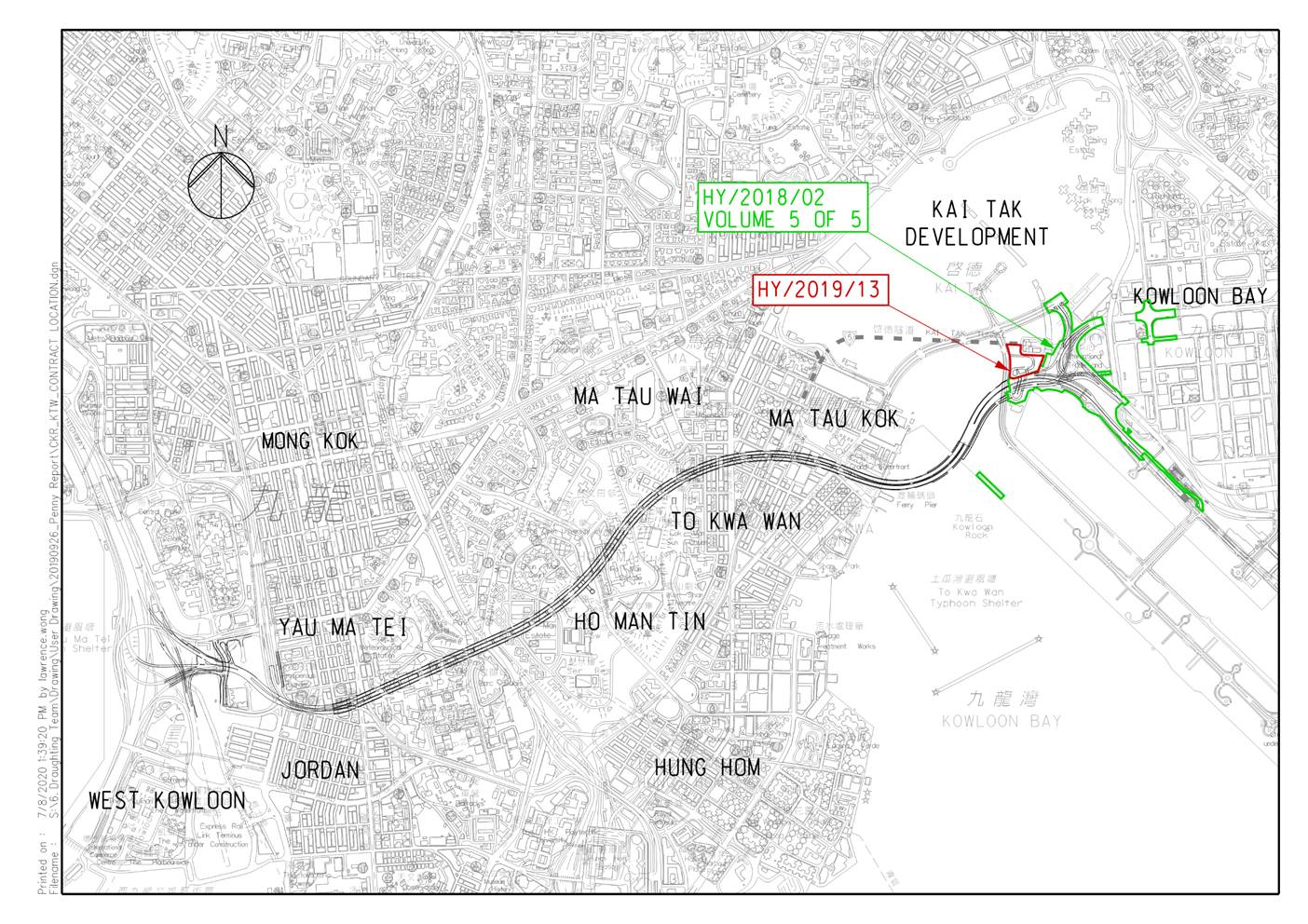 A map with red and green text
Description automatically generated